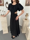 Backless Midi Dress