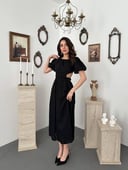 Backless Midi Dress