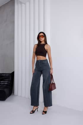 ZDN Jeans Әйелдер Джинсы шалбар