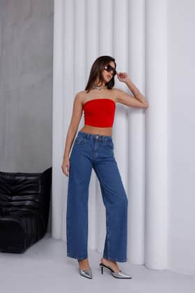ZDN Jeans Femme Jean