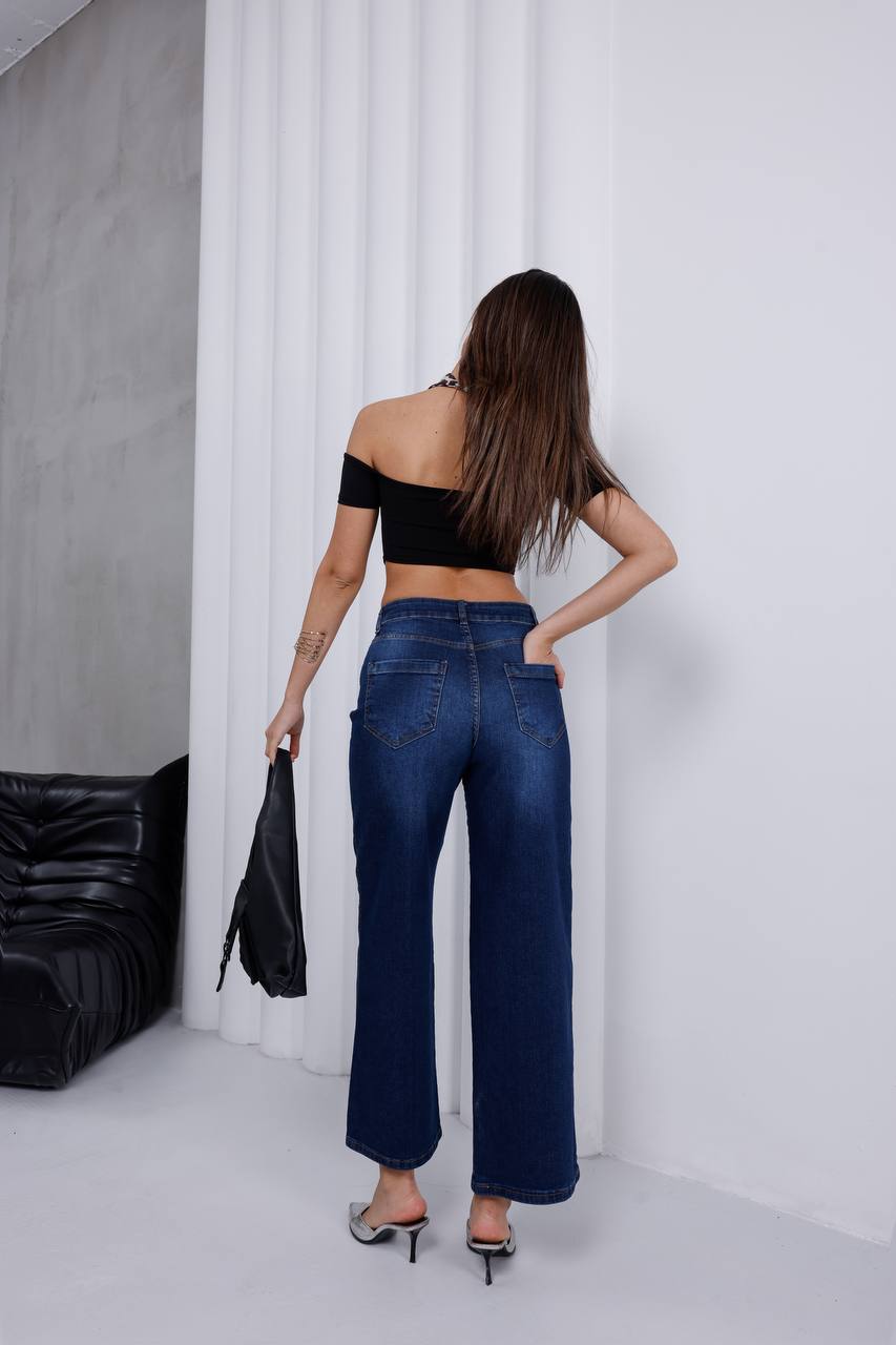 ZDN Jeans Konur Gallabuxur