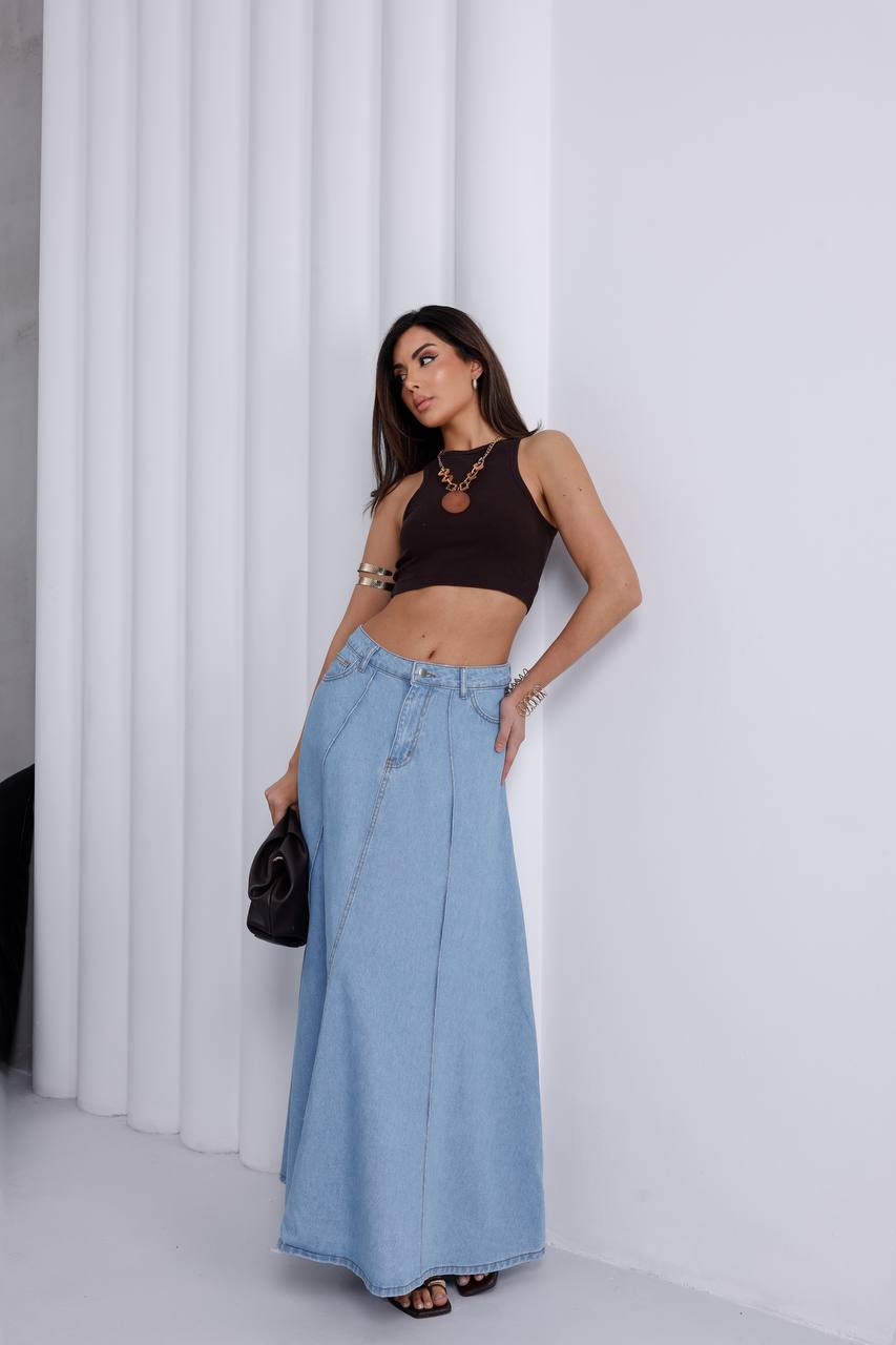 ZDN Jeans Konur Gallabuxur