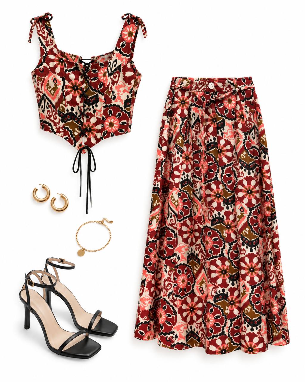 Cream & Rouge Women Clothing - MTVR-69A4FB71