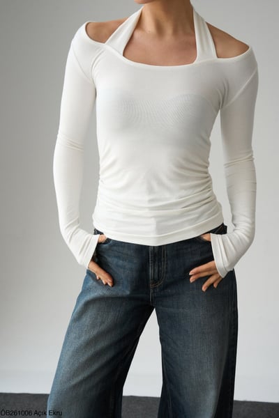 QU Style Mulheres Blusa - MTVR-509690AF