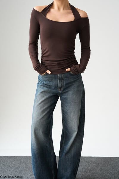 QU Style Mulheres Blusa - MTVR-509690AF
