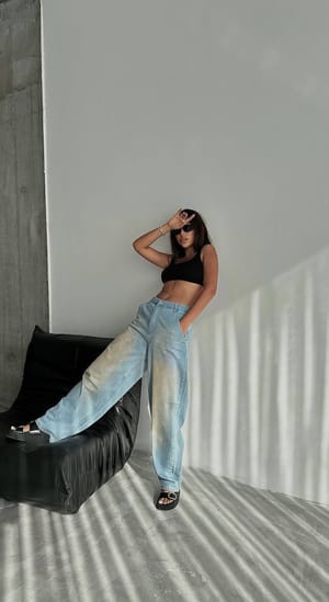 ZDN Jeans Konur Gallabuxur - MTVR-2F2A88BD