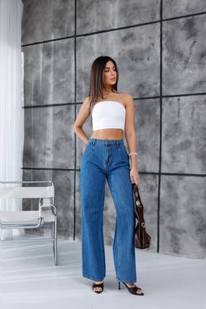 ZDN Jeans Kadın Kot Pantolon - MTVR-F0470FFA