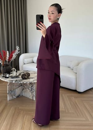 Hot Fashion زنان ست لباس - MTVR-2085BFCB
