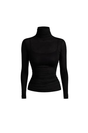 Black Fashion Mujer Ropa - MTVR-31F2FB71