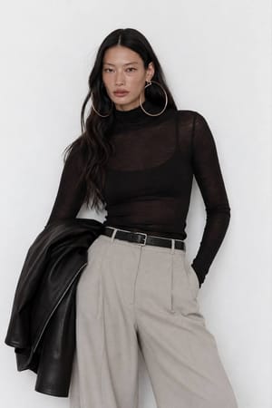 Black Fashion Mujer Ropa - MTVR-31F2FB71