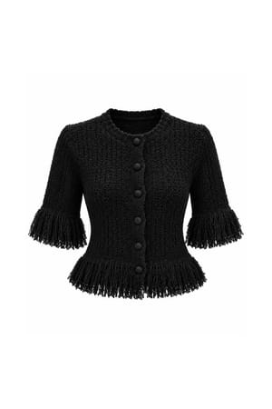 Black Fashion Mujer Ropa - MTVR-9E102A67