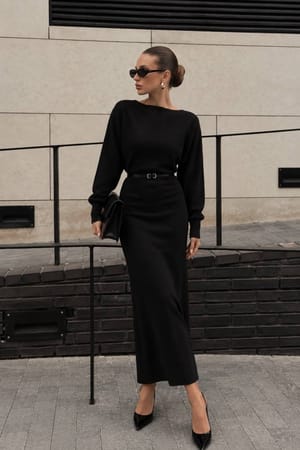 Black Fashion Mujer Ropa - MTVR-027A71B9